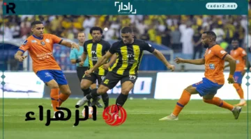 موعد مباراة الاتحاد والفيحاء والقنوات الناقلة في الدوري السعودي